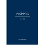 PAPERTRAC LIBRO RESERVAS 2023 A4 2 PAGINAS DIA AZUL 3013